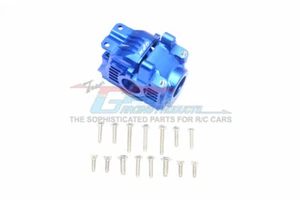 Para Traxxas Rustler - CAJA DE CAMBIOS TRASERA DE ALUMINIO - JUEGO DE 17 PIEZAS - AZUL - Imagen 1 de 4