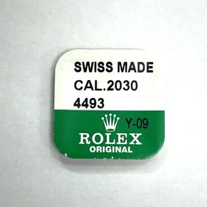 Rolex Caliber 2030-4493 Y-09 Cap Jewel New Sealed Package Watch Part - Picture 1 of 2