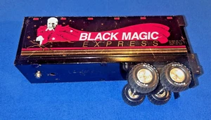Nylint Black Magic Semi Hauler Trailer Truck Metal Toy Truck Trailer - Picture 1 of 13