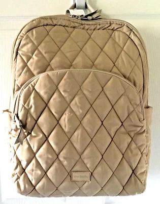 Vera Bradley ~  "Caramel Cream" ~ Ultralight ~  Essential Large Backpack ~ NWT - Image 1 of 4