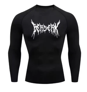 Berserk Longsleeve Compression Shirt Kampfsport Training Combat Anime BJJ Gym - Bild 1 von 7
