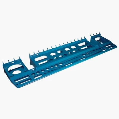 Crawford 3 in 1 ULTIMATE TOOL HOLDER Blue Plastic 60 Slots Store Durable 24.5" L