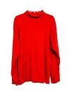 Men’s Brooks Brothers 100% Cotton Size Large Red Long Sleeve Turtleneck