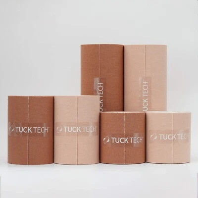 Rollo de cinta transgénero, encuadernación de pecho FTM, cinta trans, cinta KT extra ancha, 16,5 pies Foto 1 de 4