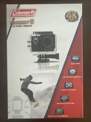 Cámara de acción Coleman CX14WP Conquest3 4K Ultra HD  Foto 1 de 4