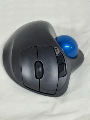 Logitech M570 Wireless Trackball Mouse Receiver No Dongle Trackman - Image 1 of 4