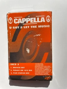 Cappella – U Got 2 Let The Music - Cassette Single - Picture 1 of 4