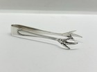 Pair of Vintage Solid Sterling Silver Dubarry Pattern Sugar Tongs Bird Claw Nips