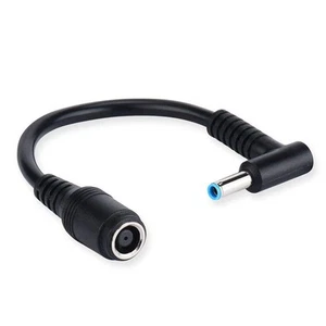 7.4mm X 5.0mm Round Jack to 4.5mm x 3.0mm Plug End V8 C4 Pigtail Y9S9 New G B2Y0 - Afbeelding 1 van 8