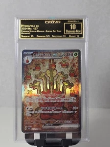 Hydrapple ex SAR 127/102 SV7 Stellar Miracle Japanese Pokemon Graded, Crown 10 - Bild 1 von 6