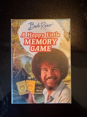 A Happy Little Memory Game - Bob Ross - Brand New - Image 1 of 4