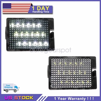 SE ADAPTA a Dodge Durango 2014-21 "SUPER BRILLANTE" Blanco LED Placa Luz Lámpara SET Foto 1 de 4