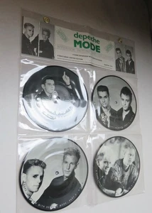 NEW FROM THE 1980'S DEPECHE MODE PICTURE DISC SET - RARE 7" - Picture 1 of 9