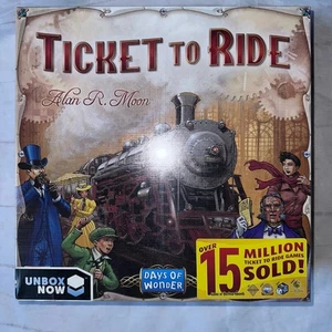 NUOVO sigillato in fabbrica Alan R Moon Ticket To Ride Cross Country Train gioco avventura - Foto 1 di 5