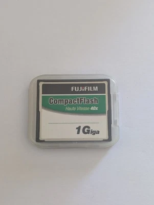 Fujifilm Compact Flash Haute Vitesse 40x 1GB - Image 1 of 4