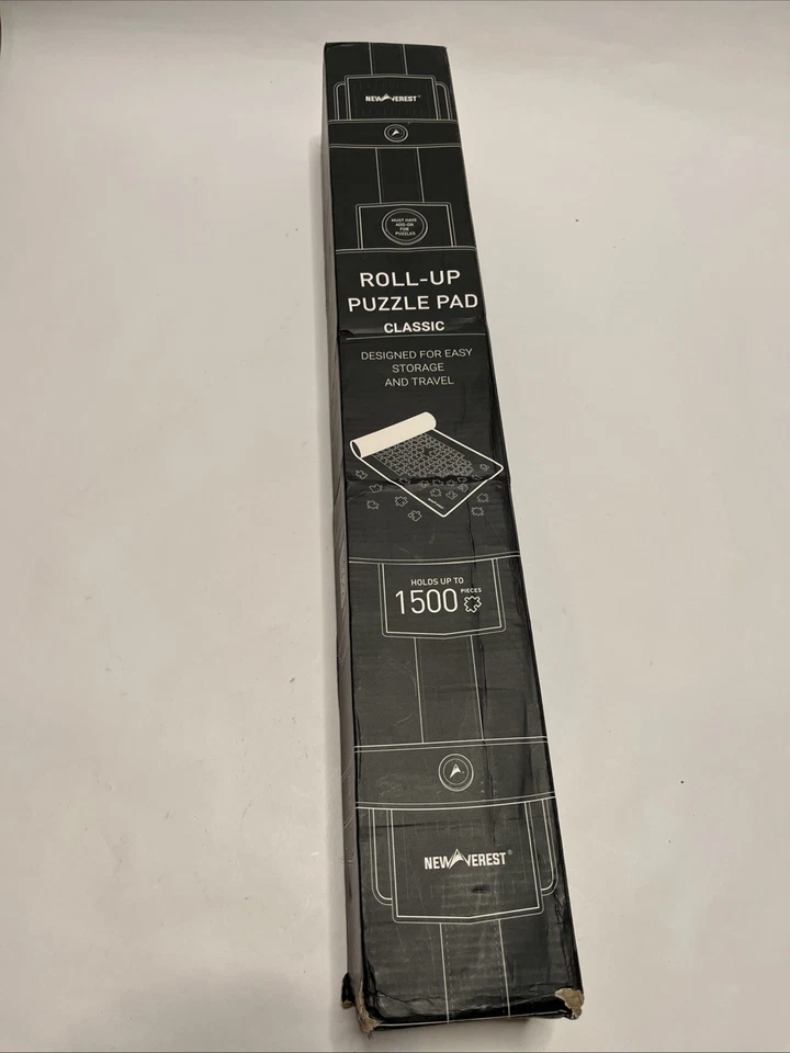 Newverest Jigsaw Puzzle Mat Roll up Saver Pad 46” X 26” Portable up to 1500