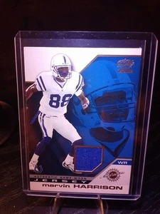 Maglie Pacific 2002 indossate dal gioco Marvin Harrison #16 HOF Colts - Foto 1 di 2