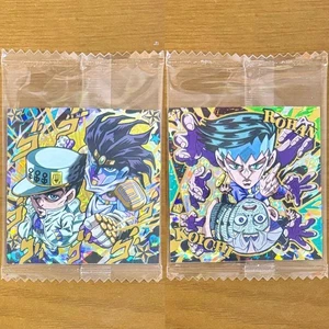 Jojo Part 4 Seal Wafer Set Jotaro Kujo Rohan Koichi 2 Pcs Used - Picture 1 of 1