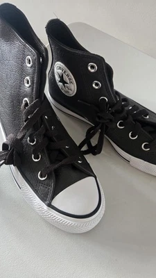 Camisetas altas de cuero marrón Converse AO1461c Foto 1 de 4