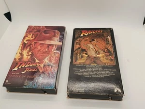 Indiana Jones Raiders of the Lost Ark (VHS Early Release) temple of doom black - Picture 1 of 14