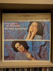 Wanda Jackson Two Sides Of Wanda LP 1981 France - Picture 1 of 3