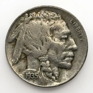 Buffalo Nickel 1935-S · Buenos detalles · San Francisco como nuevo - Imagen 1 de 2