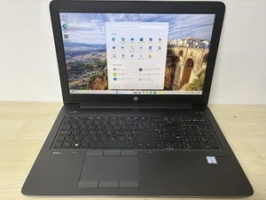 HP ZBOOK 15 G3 CAD Laptop Windows 11 i7 6820HQ 32GB 512GB NVIDIA Quadro M2000M - Picture 1 of 24