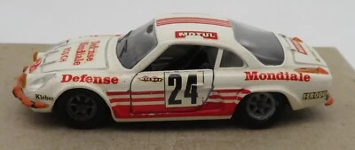 SOLIDO FRANCIA ALPINE A110 BERLINETTE #24 MONTE CARLO 1971 1/43 #181 - Immagine 1 di 4