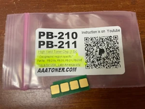 Toner Chip Refill for PB-210s, PB-210, PB-211, PB-210E Pantum P2500, P2500W - Picture 1 of 2