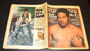 Vtg September 1977 ROLLING STONE Magazine #247 "The Jiuce" O.J. Simpson Cover - Picture 1 of 2