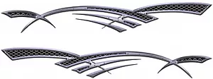 50" Boat Car Truck Trailer pin stripe accent Graphics Decals Vinyl Sticker Wrap - Picture 1 of 3