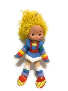 Vintage RAINBOW BRITE Hallmark Puppe hell 10" bunt, hat Markierung auf Gesicht - Bild 1 von 7