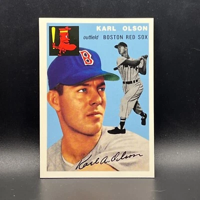 1994 Topps Archives The Ultimate 1954 Set -  #186 Karl Olson - Image 1 of 2