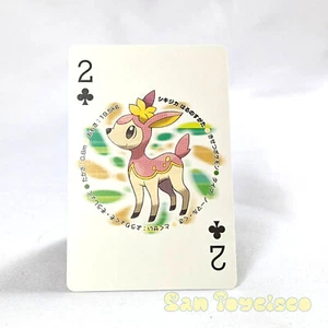 Pokémon BW Playing Card Poker Game - Deerling Card 3.5in Unova Nintendo 2010 - Picture 1 of 2