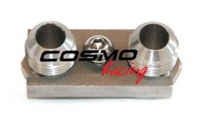 Adaptador de montaje de enfriador de aceite turbo BMW E36/E46 M3 135/E90 335/640/740 X1/Z4 AN10 - Imagen 1 de 2