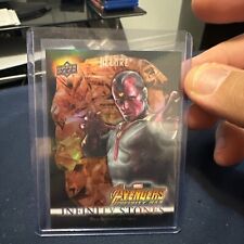 2022 UD MARVEL ALLURE INFINITY SOUL STONE VISION 144/299 #IS-10