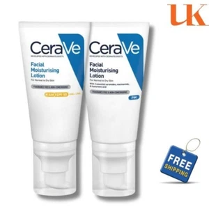CeraVe PM Lozione Idratante Viso Quotidiana 52ml per Pelle da Normale a SeccaCeraVe Day - Foto 1 di 6