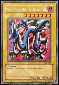 Yu-Gi-Oh! Serpent Night Dragon MRL-103 Secret Rare 2002 Magic Ruler American EX - Bild 1 von 4