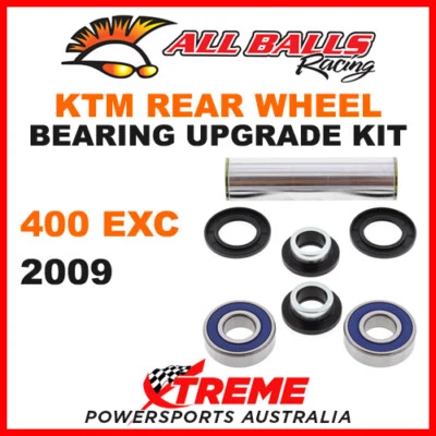 Kit de actualización de cojinete de rueda trasera All Balls 25-1552 KTM 400EXC 400 EXC 2009 Foto 1 de 2