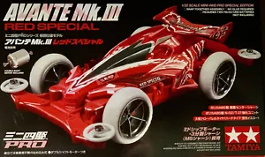 TAMIYA 95425 Mini 4WD AVANTE Mk.III Red Special (MS Chassis) - Picture 1 of 5
