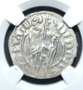 HETOUM I, 1226- 1270 AD, ARMENIA TRAM, NGC CERTIFIED (200) - Picture 1 of 5