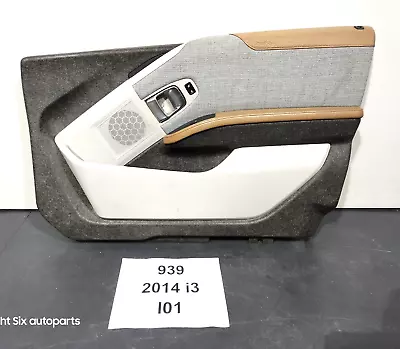 ✅ 14-21 OEM BMW i3 I01 Front Passenger Side Door Card Panel Woolen Cloth Cassia - Image 1 of 4
