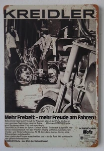 Cartel de chapa retro Kreidler - Más ocio Flory 20x30cm regalo nostalgia - Imagen 1 de 1