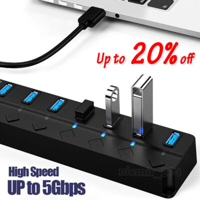 USB on Off Switch in USB Cables, Hubs & Adapters for sale | eBay