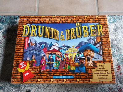 Drunter und Drüber - Brettspiel -Hans im Glück- Spiel des Jahres 1991  - Bild 1 von 4