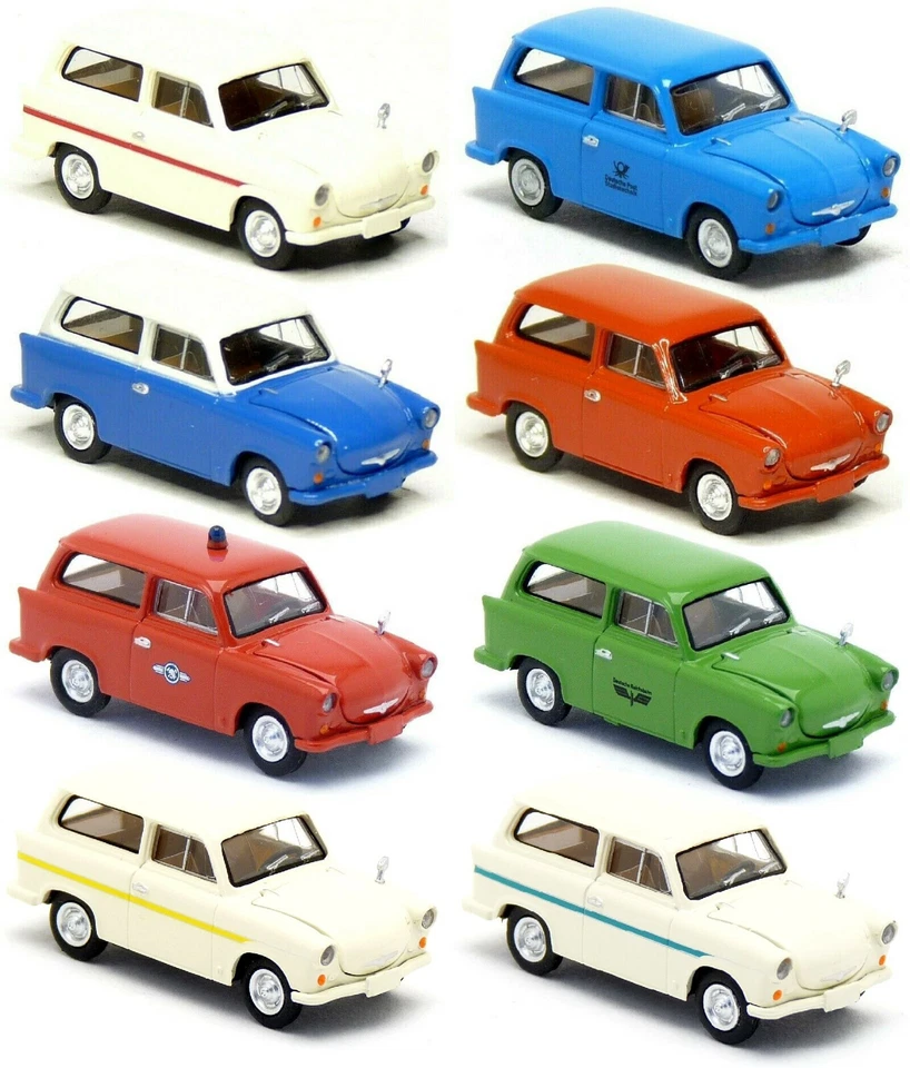 Brekina - Trabant P50 Kombi Trabbi - DDR PKW Modelle Auswahl Modellautos 1:87 H0 - Bild 1 von 1