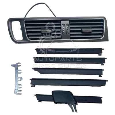 Clip de selección de parrilla de ventilación de aire acondicionado central para tablero de instrumentos de coche para Audi Q5 8R 2009-2018 Foto 1 de 4