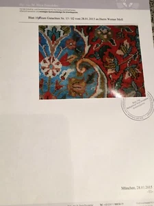 Orientteppich Sarough Iran 245 x 150 Wolle 3.Q.20 Jhdt. 240.000 Knoten VB - Bild 1 von 4