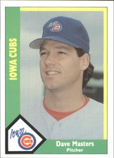 1990 Iowa Cubs CMC #2 Dave Masters