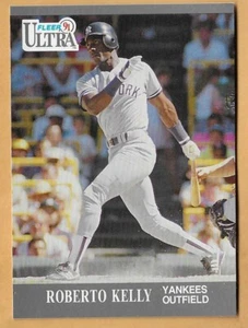 ROBERTO KELLY NUEVA YORK YANKEES #235 - FLEER ULTRA 1991 - Imagen 1 de 2
